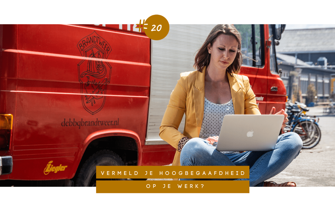 Vermeld je hoogbegaafdheid op je werk?
